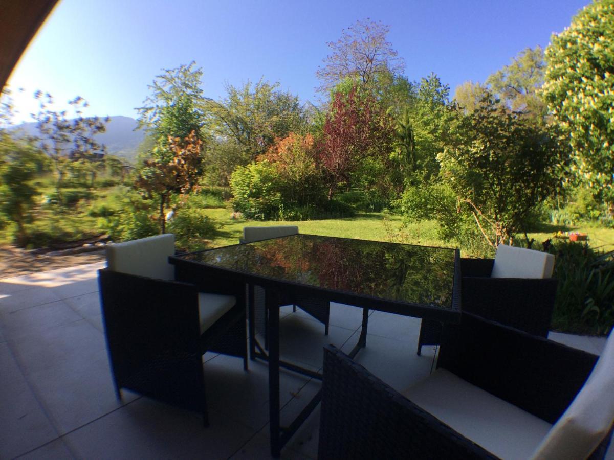 Rare, Cosy Studio Terrasse Au Coeur De St-Jorioz Сен-Жорьо Экстерьер фото
